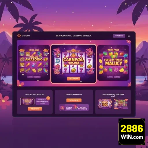 Ilustração de Explore os serviços VIP da 2886win com cadastro rápido