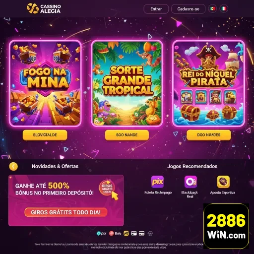 Ilustração de Explore os benefícios do 2886win em cassino online