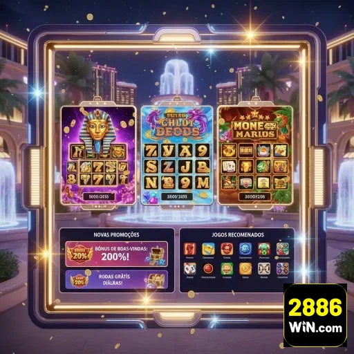 Jogadores desfrutando jogos incríveis no app 2886win